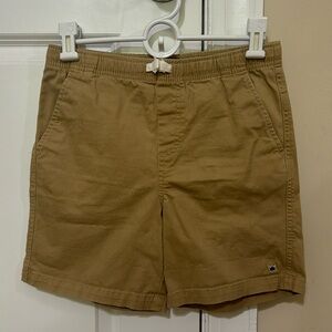 crown & ivy kids boys khaki shorts, Size M, khaki